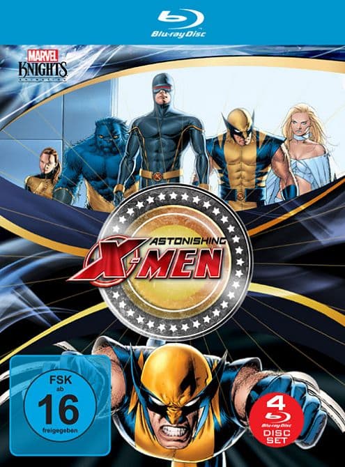 BR BOX Marvel Knights-Astonishing X-Men Box Collection ( OmU ) ( 4 Blu-Rays )