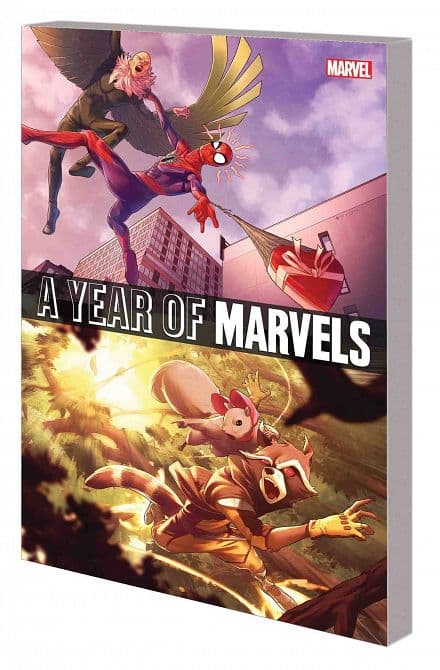Cover Art for A YEAR OF MARVELS TP
