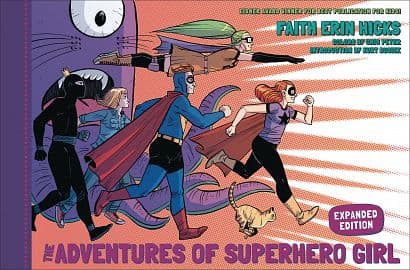 Cover Art for ADVENTURES OF SUPERHERO GIRL HC EXPANDED ED