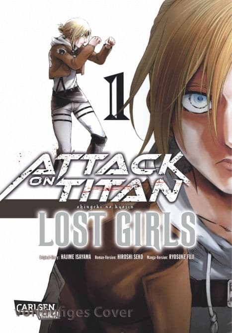 Cover Art for ATTACK ON TITAN-THE LOST GIRLS