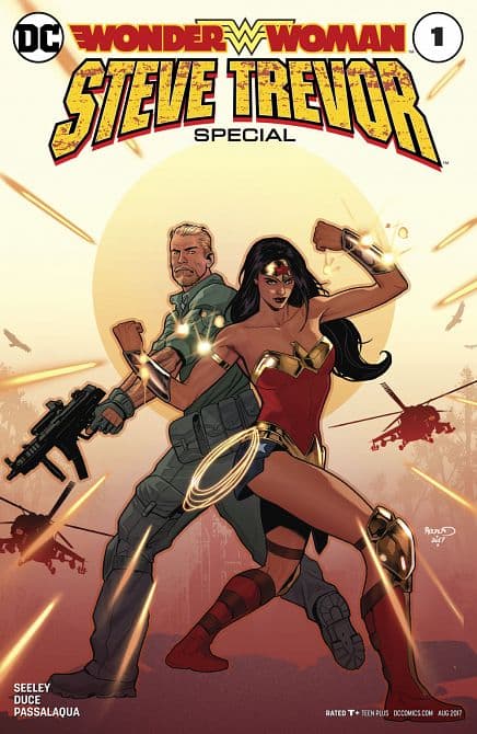 Cover Art for WONDER WOMAN STEVE TREVOR