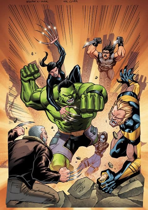 Cover Art for WEAPONS OF MUTANT DESTRUCTION