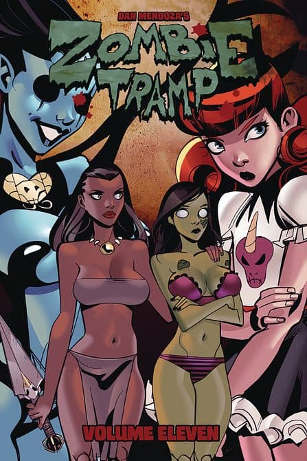 Cover Art for ZOMBIE TRAMP TP VOL 11 DEMON DAMES & SCANDALOUS GAMES