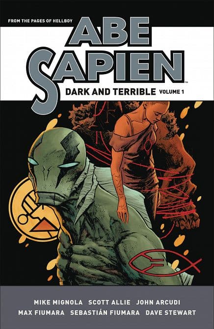 Cover Art for ABE SAPIEN DARK & TERRIBLE HC VOL 01