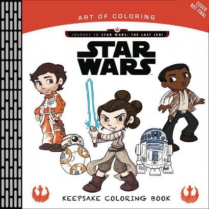 ART OF COLORING JOURNEY TO STAR WARS LAST JEDI KEEPSAKE SC