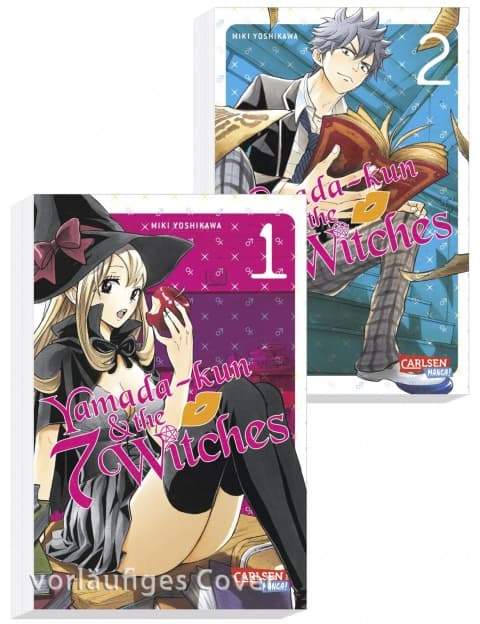Cover Art for YAMADA-KUN AND THE SEVEN WITCHES DOPPELPACK