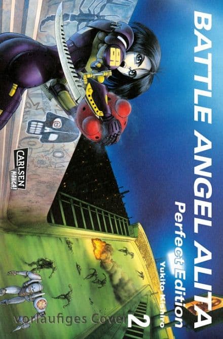Cover Art for BATTLE ANGEL ALITA-PERFECT EDITION