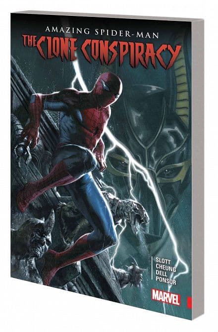Cover Art for AMAZING SPIDER-MAN CLONE CONSPIRACY TP