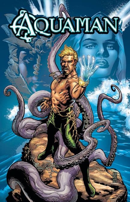 Cover Art for AQUAMAN THE WATERBEARER TP NEW EDITION