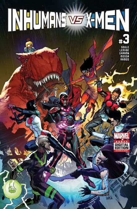 Cover von INHUMANS VS. X-MEN #2