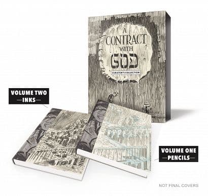 Cover Art for WILL EISNER CONTRACT WITH GOD CURATORS COLL HC LTD ED