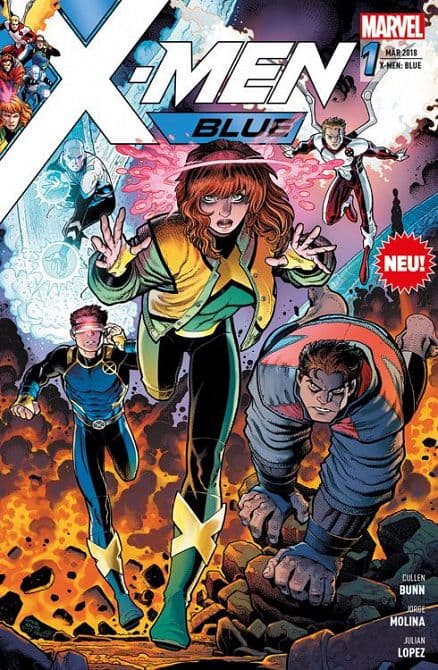 Cover Art for X-MEN: BLUE ( ab 2018 )