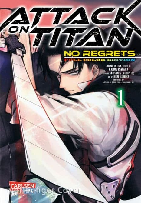 Cover Art for ATTACK ON TITAN-NO REGRETS ( FULL COLOUR EDITION )