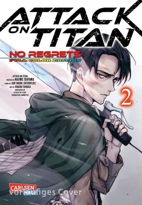 Cover Art for ATTACK ON TITAN-NO REGRETS ( FULL COLOUR EDITION )