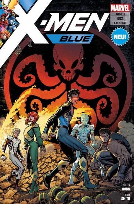 Cover Art for X-MEN: BLUE ( ab 2018 )