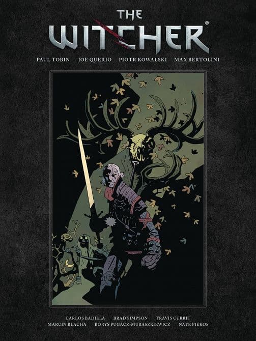 Cover Art for WITCHER LIBRARY EDITION HC