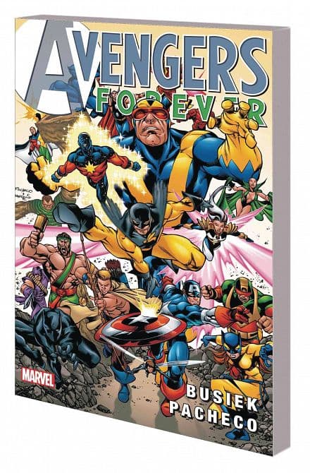 Cover Art for AVENGERS FOREVER TP