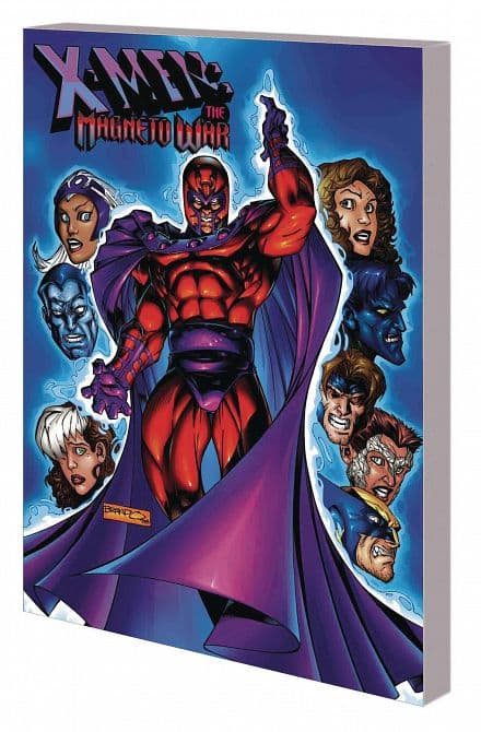 Cover Art for X-MEN MAGNETO WAR TP