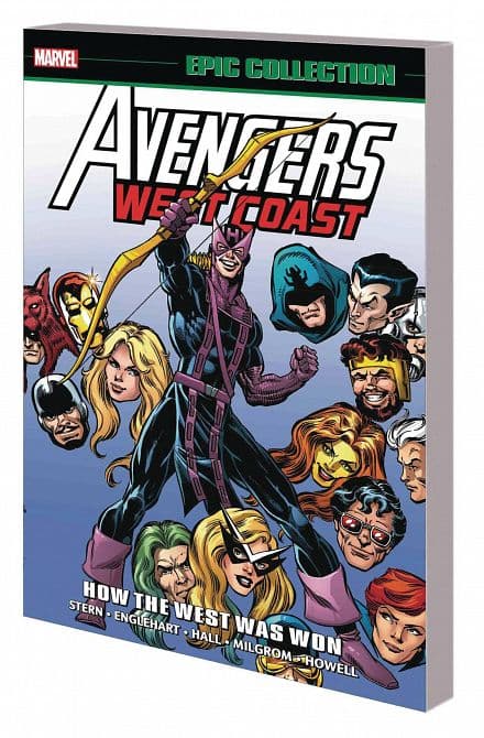 Cover Art for AVENGERS WEST COAST EPIC COLLECTION TP HOW THE WEST WAS WON