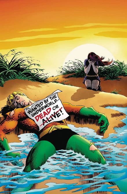 Cover Art for AQUAMAN THE SEARCH FOR MERA DELUXE ED HC