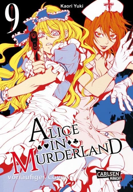 Cover Art for ALICE IN MURDERLAND