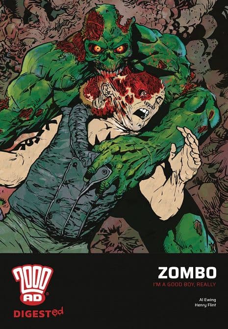 Cover Art for 2000 AD DIGEST ZOMBO TP
