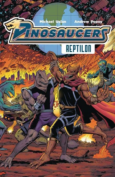 DINOSAUCERS TP VOL 01 REPTILON
