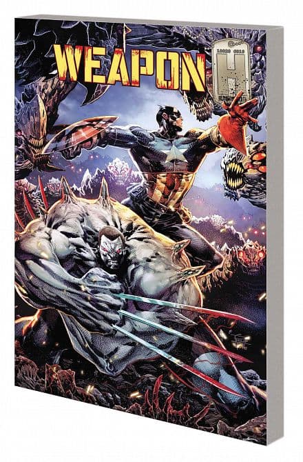 Cover Art for WEAPON H TP VOL 02