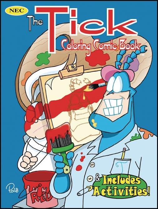 TICK COLORING BOOK SC