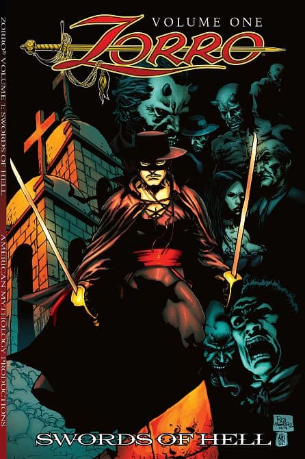 Cover Art for ZORRO SWORDS OF HELL TP