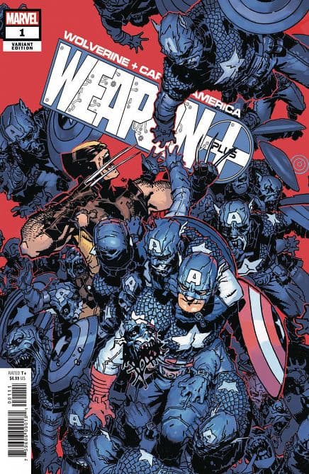 Cover Art for WOLVERINE AND CAPTAIN AMERICA WEAPON PLUS