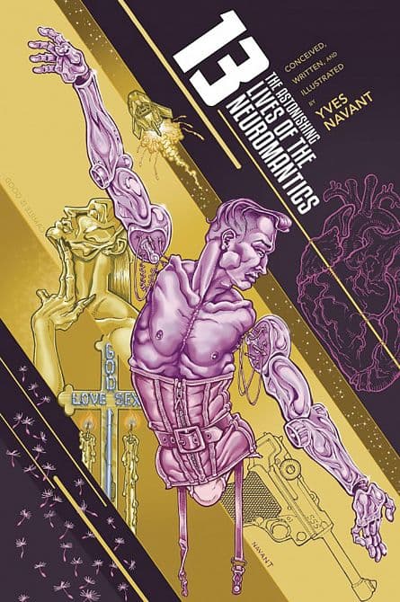 Cover Art for 13 ASTONISHING LIVES OF THE NEUROMANTICS GN