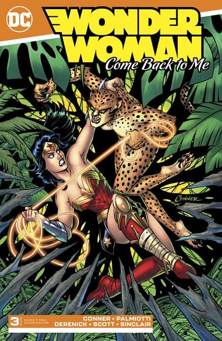 Cover Art for WONDER WOMAN COME BACK TO ME