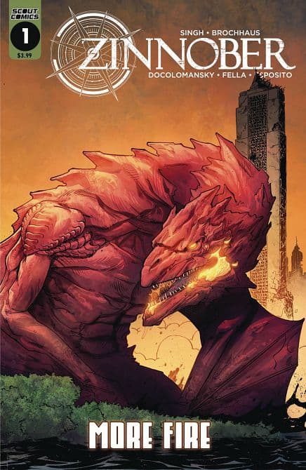 Cover Art for ZINNOBER MORE FIRE ONE SHOT