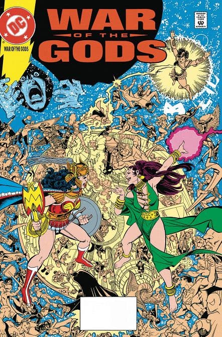 Cover Art for WONDER WOMAN WAR OF THE GODS OMNIBUS HC