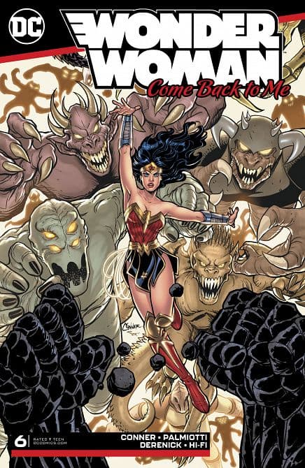 Cover Art for WONDER WOMAN COME BACK TO ME