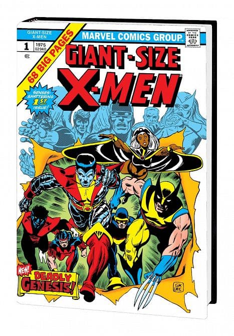 Cover Art for UNCANNY X-MEN OMNIBUS HC VOL 01 NEW PTG