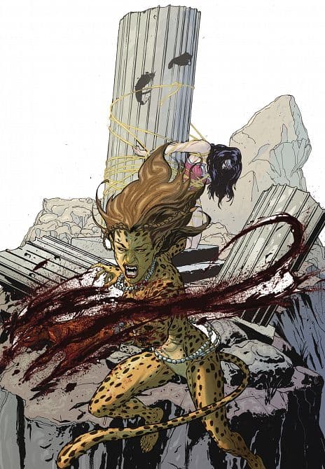 Cover Art for WONDER WOMAN VILLAINS TP CHEETAH