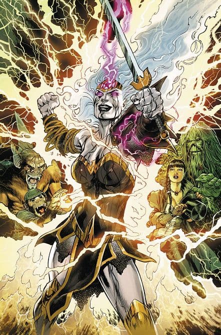 Cover Art for WONDER WOMAN & JUSTICE LEAGUE DARK WITCHING HOUR TP