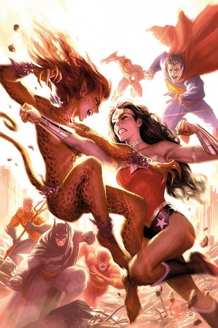 Cover Art for WONDER WOMAN GEGEN CHEETAH ( SC )