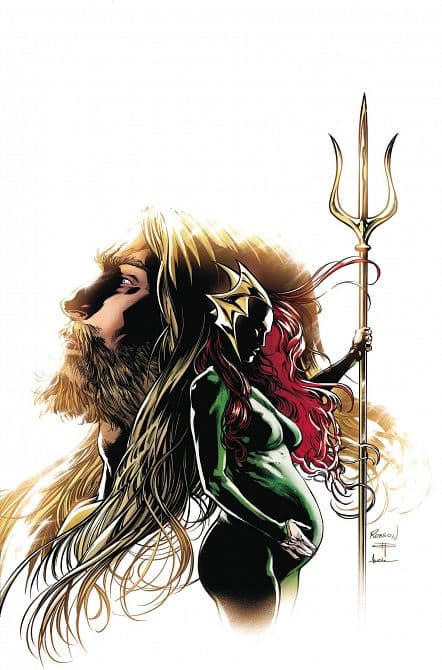 Cover Art for AQUAMAN TP VOL 03 MANTA VS MACHINE
