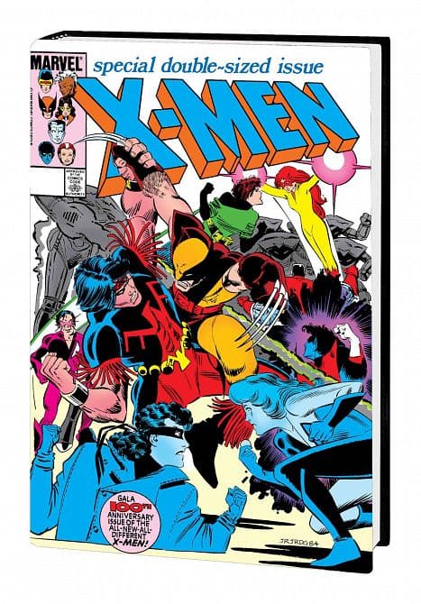Cover Art for UNCANNY X-MEN OMNIBUS HC VOL 04 ROMITA JR DM VAR