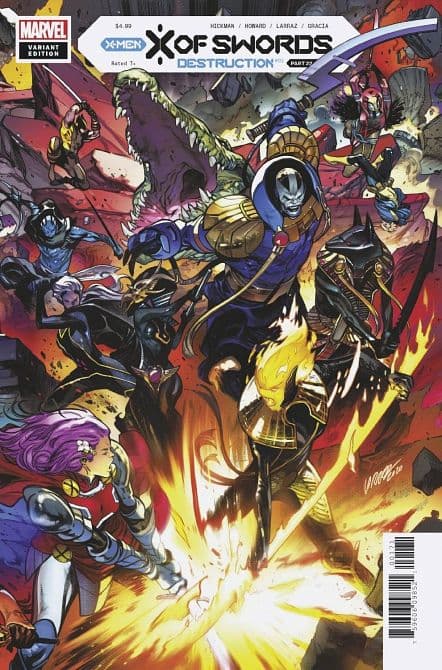 X OF SWORDS DESTRUCTION #1 – Larraz Connecting Variant Cover
