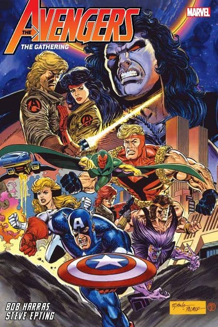 Cover Art for AVENGERS GATHERING OMNIBUS HC DM VARIANT
