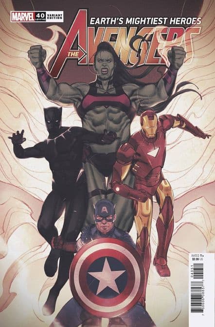AVENGERS ( 2018-2023 ) #40 – Swaby Variant Cover
