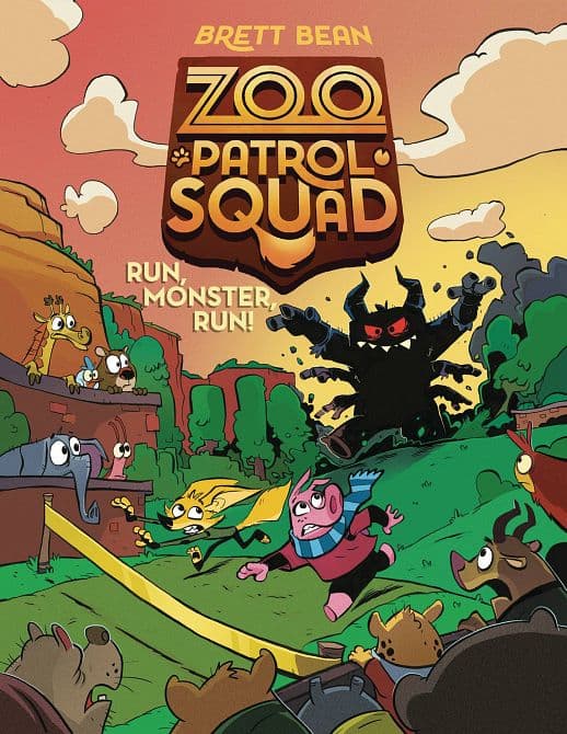 Cover Art for ZOO PATROL SQUAD GN VOL 02 RUN MONSTER RUN