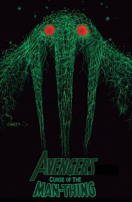 AVENGERS CURSE MAN-THING #1 – Gleason Webhead Variant | Bagged & Boarded Cover