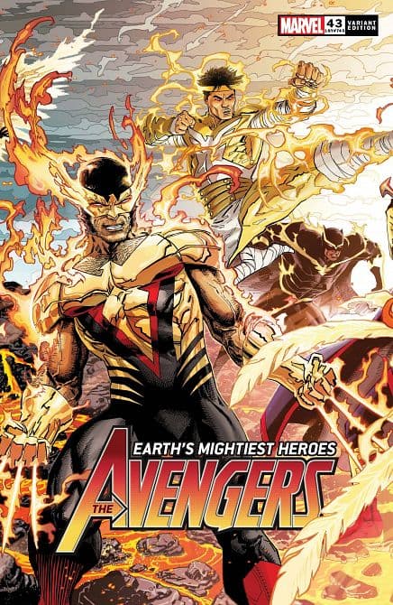 AVENGERS ( 2018-2023 ) #43 – Weaver Connecting Variant Cover
