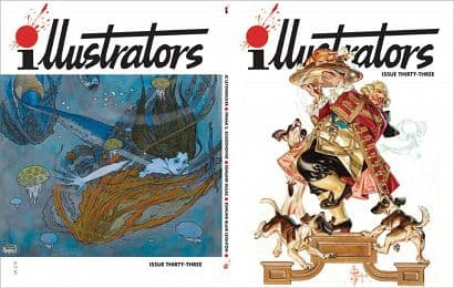 Cover Art für ILLUSTRATORS MAGAZINE