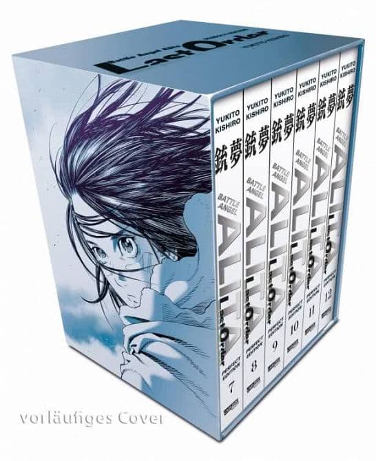 Cover Art for BATTLE ANGEL ALITA-LAST ORDER-PERFECT EDITION ( BAND 7-12 IM SCHUBER )